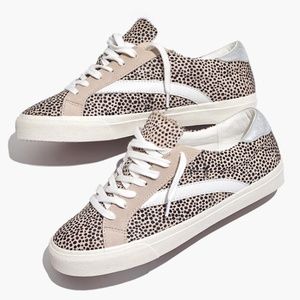 Sidewalk Low-Top Sneakers in Spot Dot Calf Hair